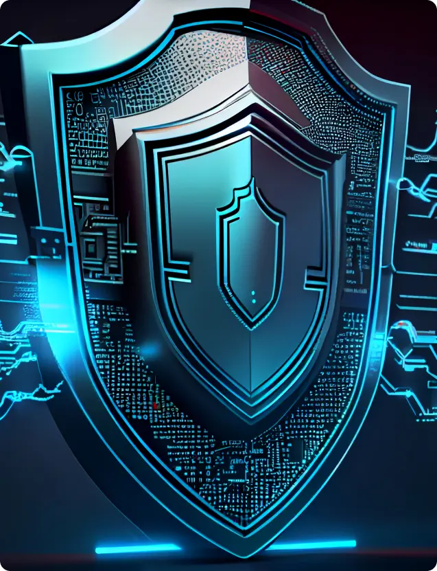 security-shield-glows-blue-symbolizes-safety-encryption-generative-ai 1